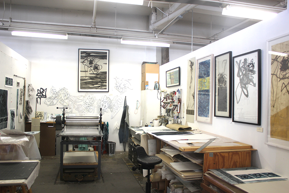 Kathleen Sherin's Studio